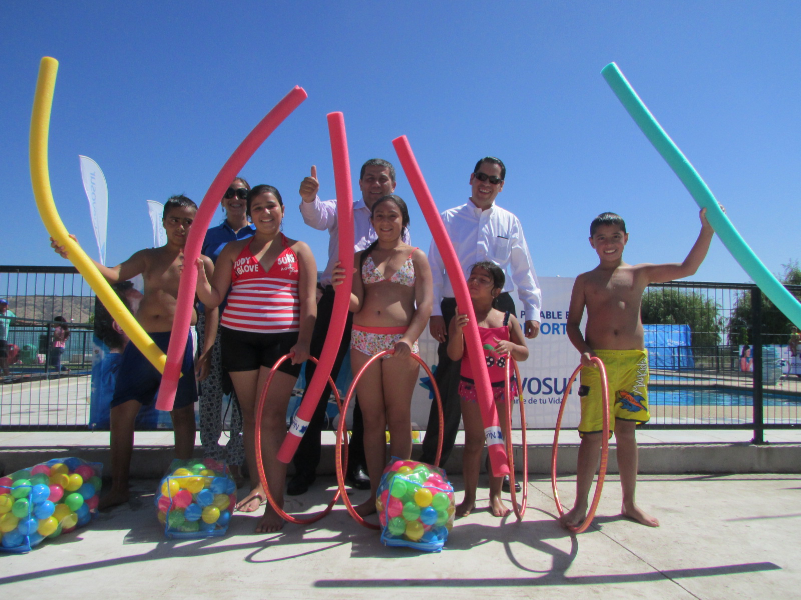 Municipio relanzó cursos de natación e hidrogimnasia en sector nororiente de Talca
