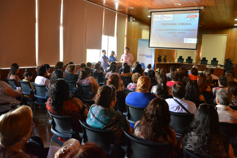 Municipalidad de Talca realizó lanzamiento de talleres deportivos para la comunidad
