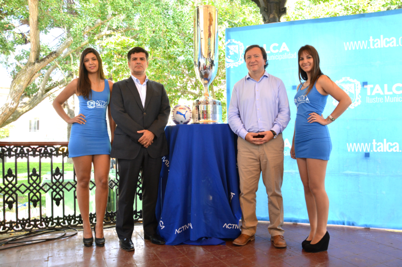 Municipalidad realizó lanzamiento de la final de la Copa Chile a disputarse en Talca