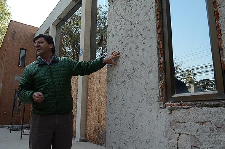 Diario El Centro: A fines del 2015 estaría reparado edificio que albergaba a Biblioteca Regional