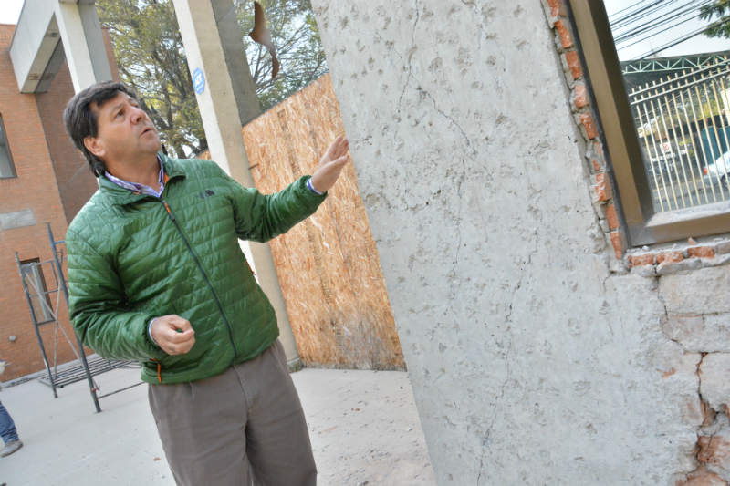 Municipalidad de Talca comenzó reparación de la Biblioteca Regional