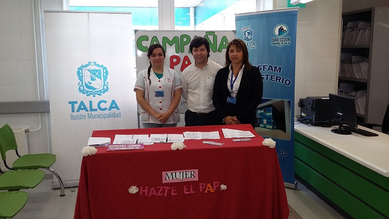 Municipalidad de Talca lanza campaña “Toma de PAP, una oportunidad para prevenir”