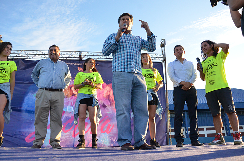 Baila Activa reunió a más de mil talquinas