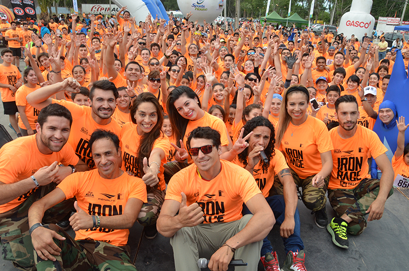 Talquinos se la jugaron en el Iron Race