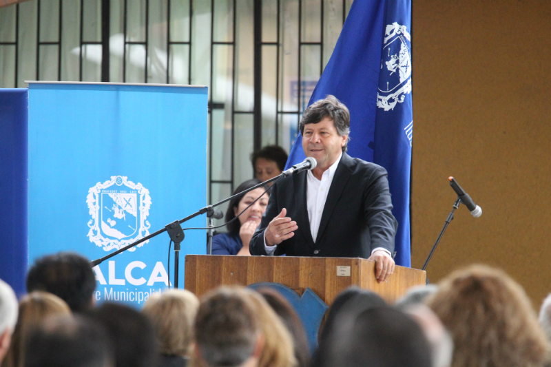 En sector rural se dio inicio al año escolar 2016