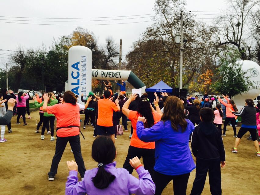 Primera corrida por la vida sana se realizó en Talca