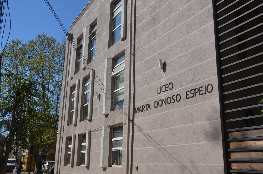 Liceo Marta Donoso Espejo retomará sus clases tras cumplir exigencias sanitarias