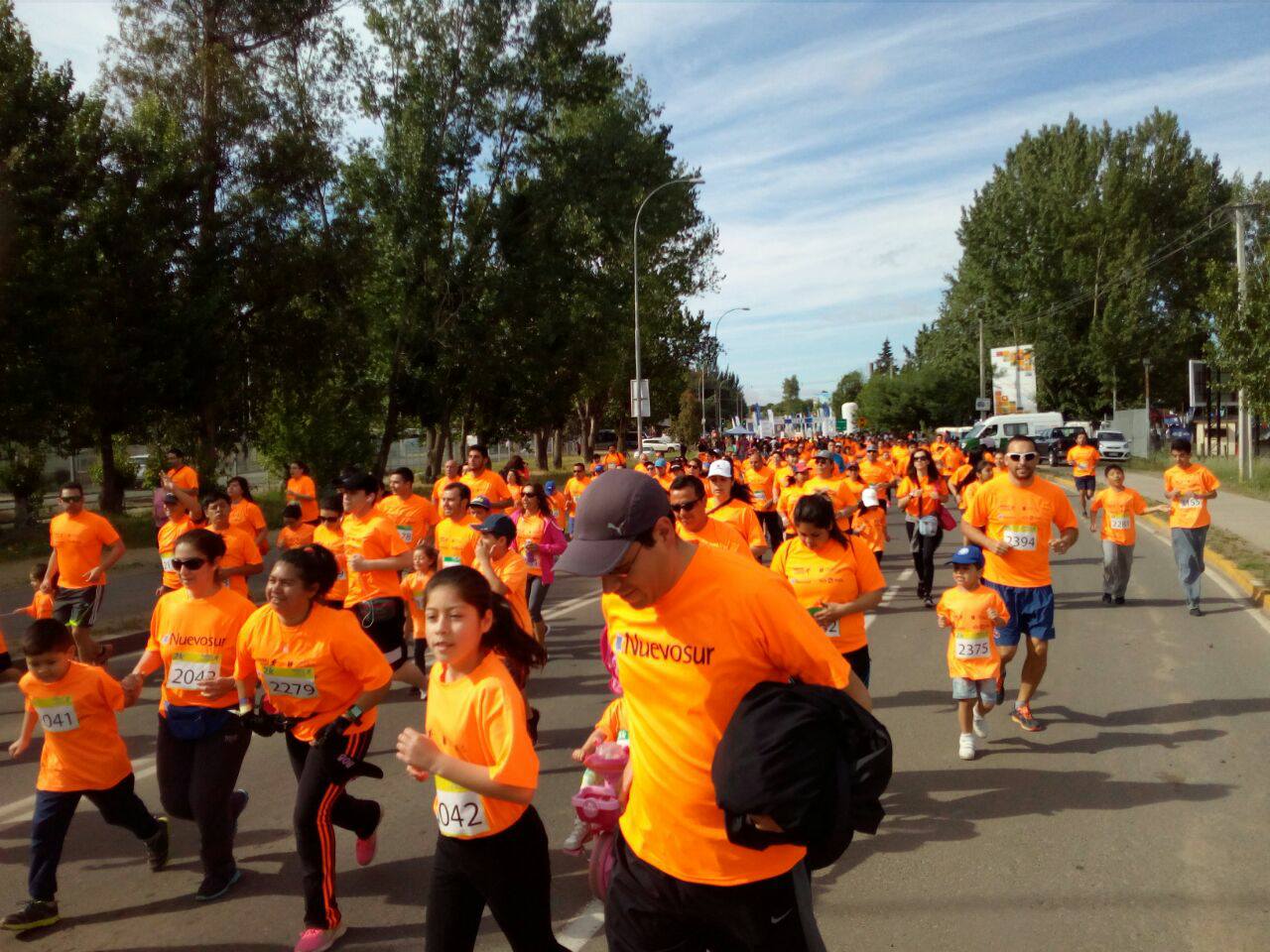 Todo un éxito resultó la cuarta versión de la Corrida Familiar del Maule