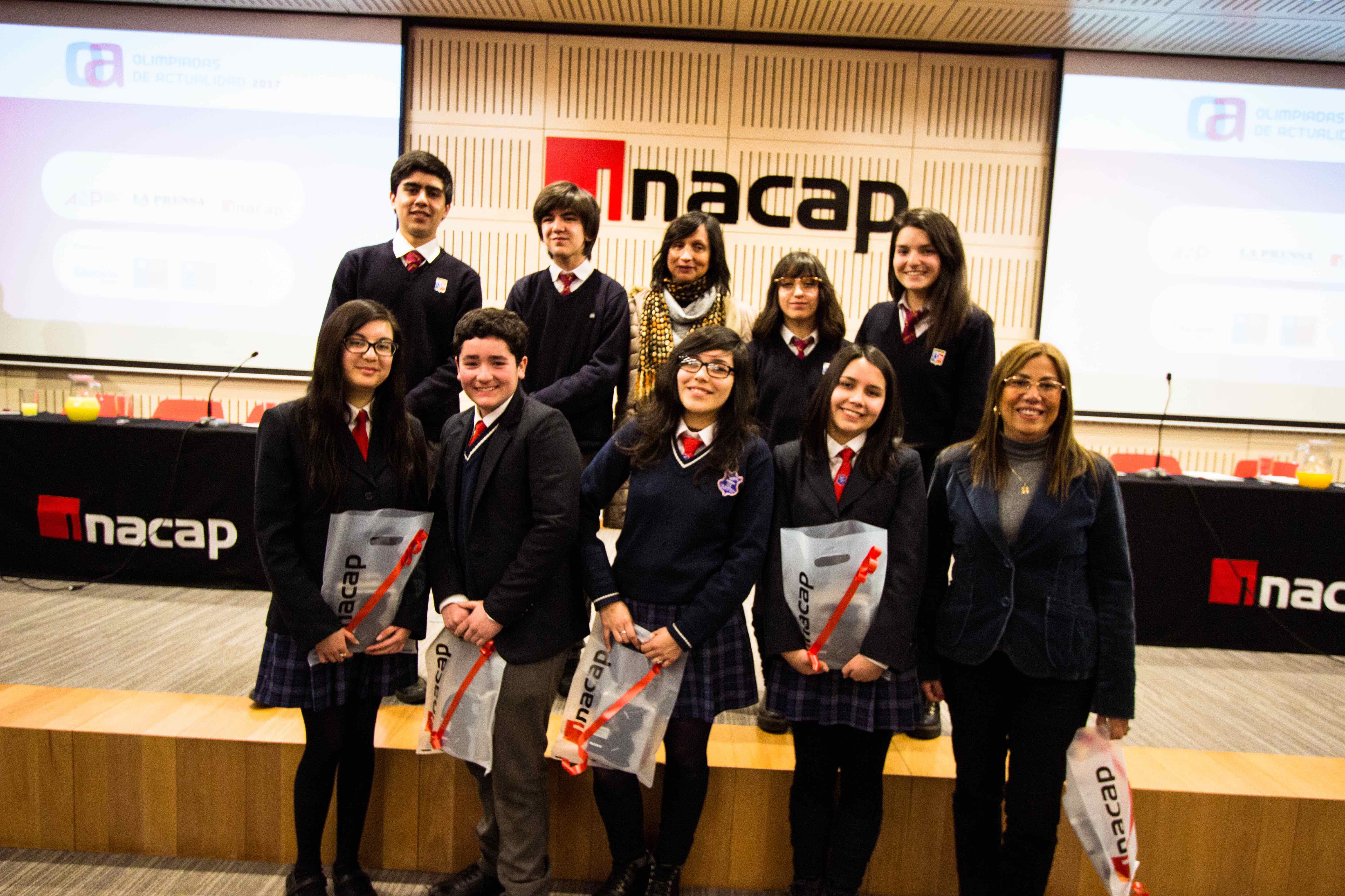 Liceo Bicentenario Oriente gana final regional de Olimpiadas de Actualidad 2017