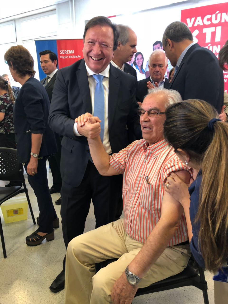 En Cesfam Magisterio se lanza campaña de vacunación contra influenza