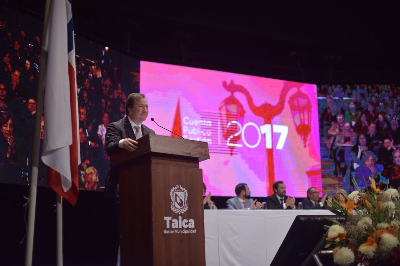 Alcalde Juan Carlos Díaz dio a conocer a la comunidad la Cuenta Pública de su primer año de gestión