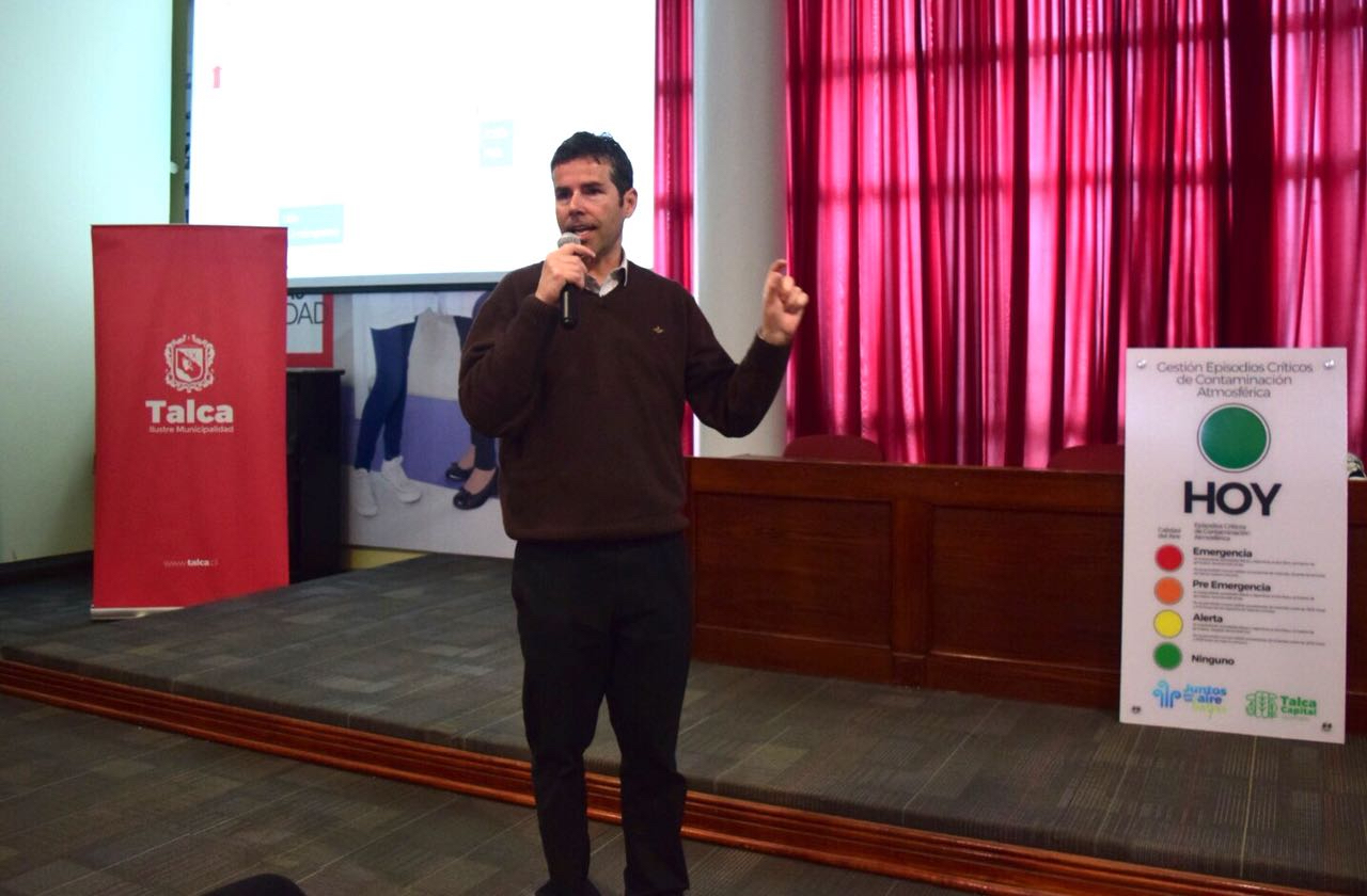 Seminario sobre contaminación atmosférica es parte de la agenda ambiental de la Municipalidad de Talca