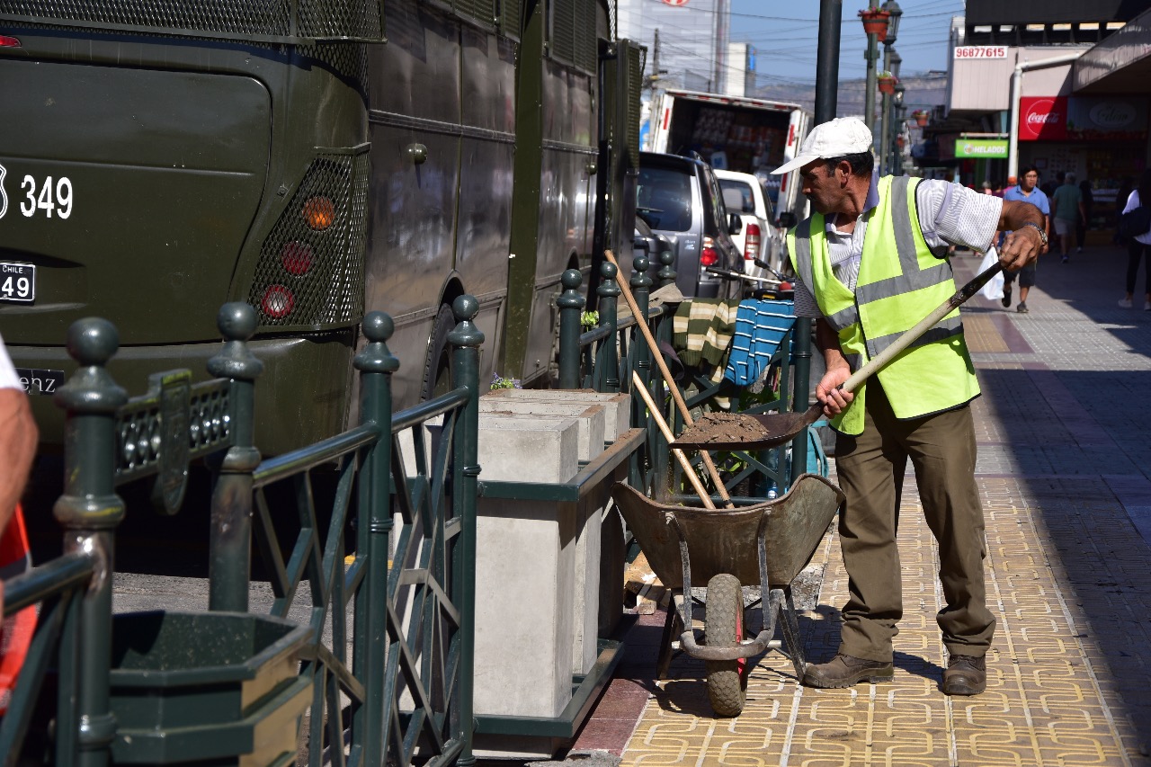 Municipalidad hace llamado a cuidar nuestros espacios públicos. En especial, la icónica calle 1 Sur