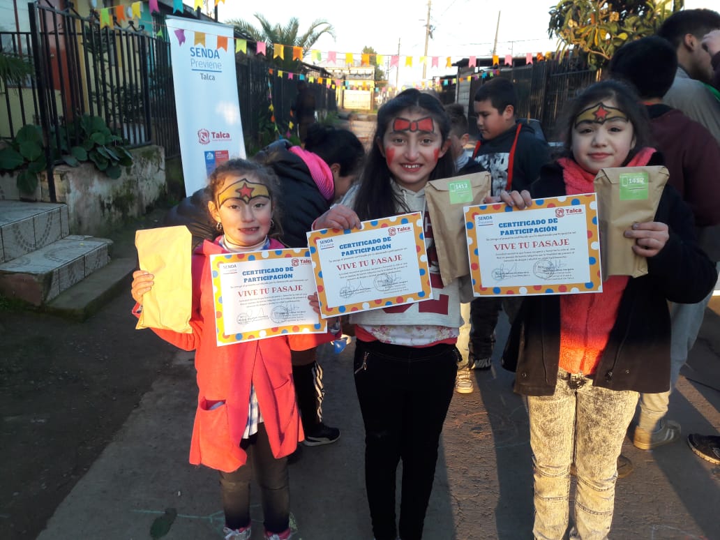 Senda Previene Talca lanza con éxito el programa “Vive tu pasaje”