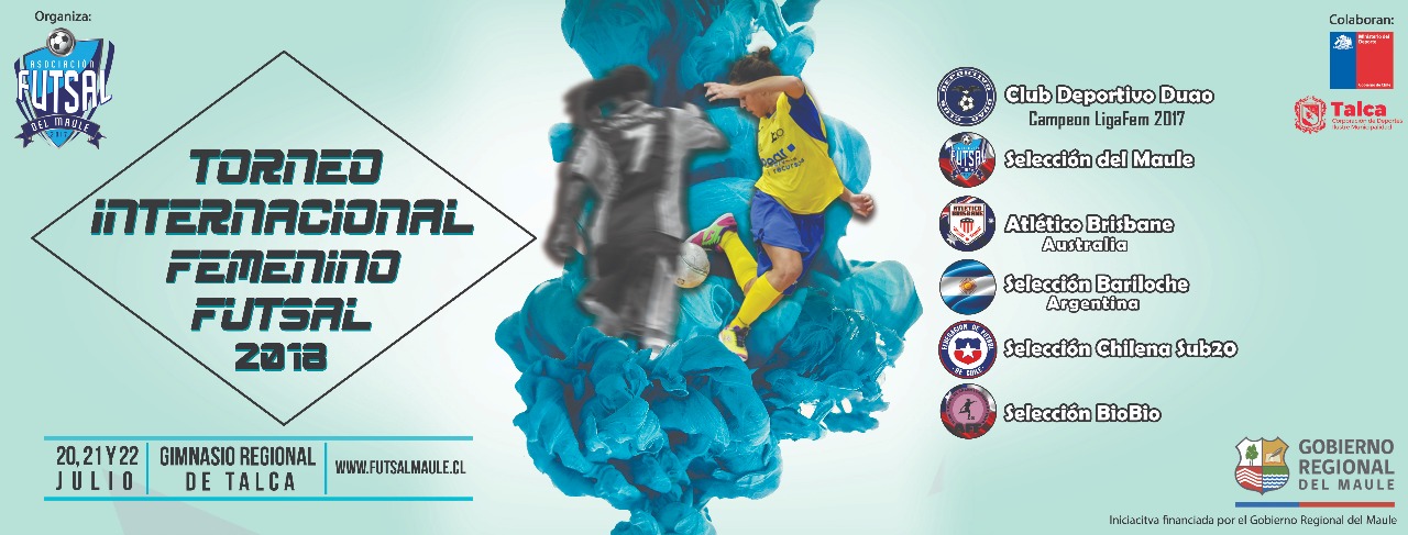 Primer torneo internacional femenino de futsal se desarrolla en Talca