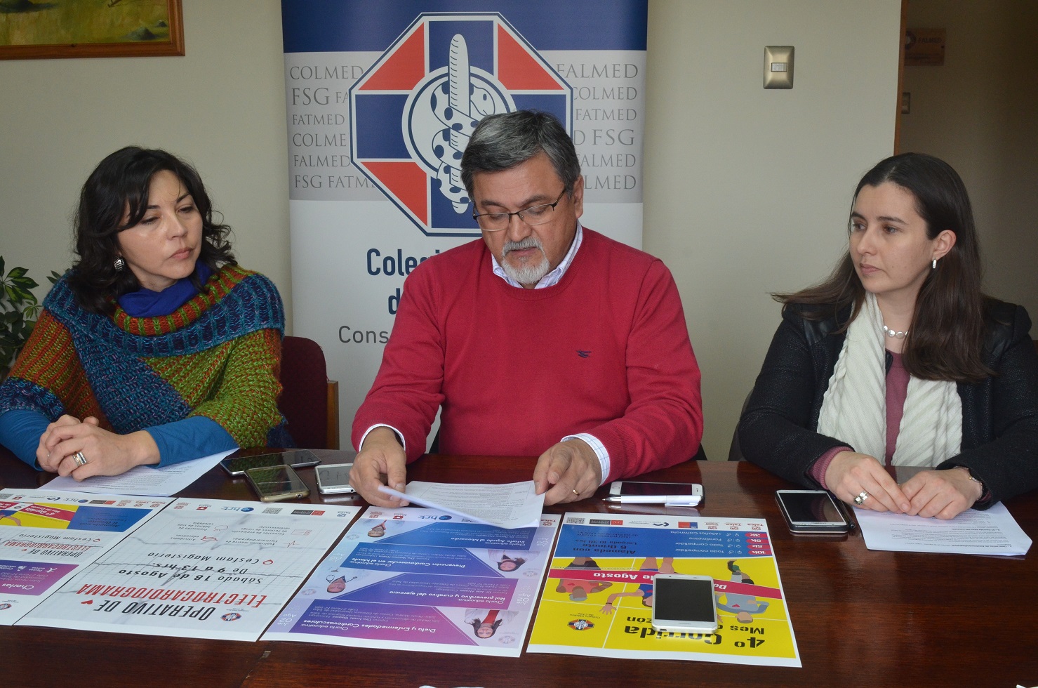 Corporación Municipal de Deportes y Colegio Médico de Talca dieron el vamos al mes del corazón