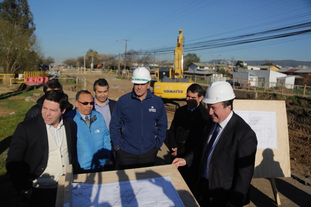 Demolición del antiguo Puente La Calchona marca un hito en el proyecto de mejoramiento de Avenida Lircay