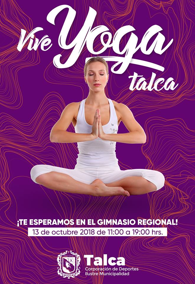 Gran convención “Vive Yoga” se realizará en Talca