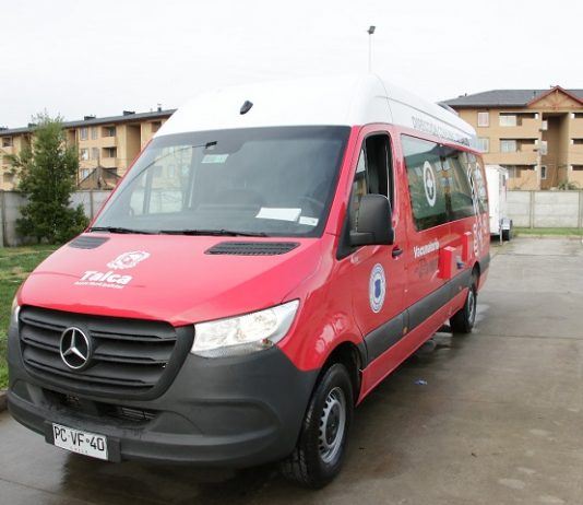 Municipalidad de Talca pone en marcha móvil para toma de muestras PCR en hogares de adultos mayores