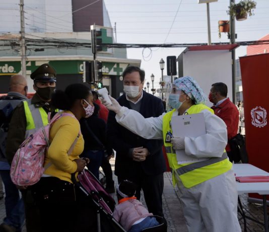 Comenzó el funcionamiento de puntos de control sanitario en calle 1 Sur