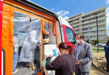 Alcalde de Talca pone en marcha farmacia móvil para entrega de medicamentos