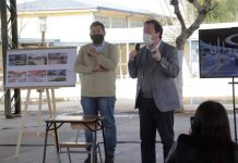 Alcalde de Talca explicó proyecto El Trencito a vecinos del sector oriente