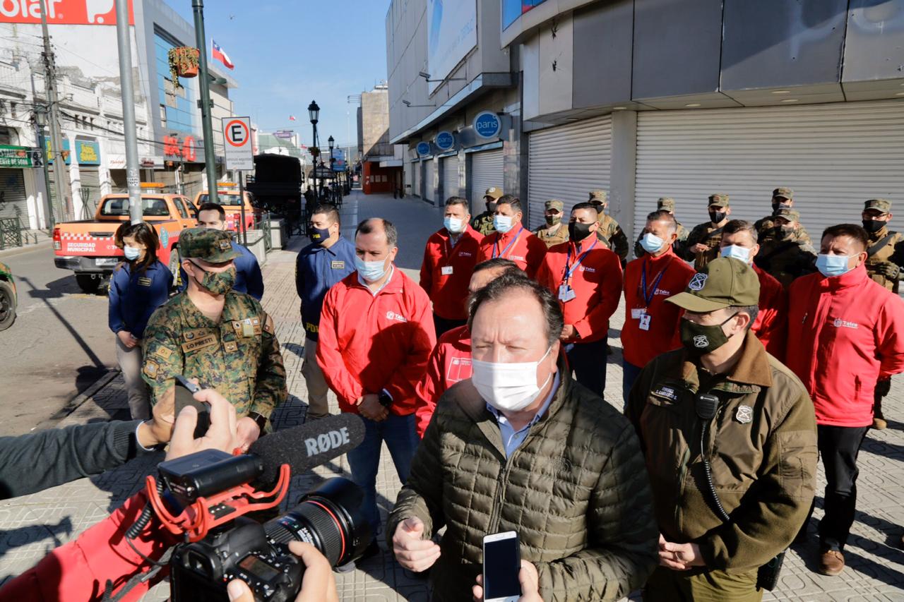 Alcalde de Talca: “Valoramos la respuesta de los vecinos que han sido muy responsables”