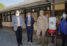 Alcalde de Talca inspecciona locales de votación para el plebiscito del 25 de octubre