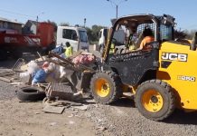 Municipalidad de Talca continúa trabajando con sus operativos de limpieza para erradicar los microbasurales de la ciudad