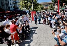 Alcalde de Talca encabeza puesta en marcha pionero servicio de transporte gratuito con buses eléctricos