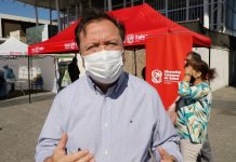Talca intensifica toma de PCR y alcalde Juan Carlos Díaz hace enérgico llamado al autocuidado