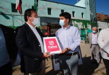 Alcalde de Talca entrega resultados de concurso internacional de uso del sitio de la cárcel a ministro de Bienes Nacionales