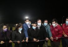 Complejo deportivo de Club 21 de Mayo cuenta con nueva iluminación para la práctica deportiva nocturna