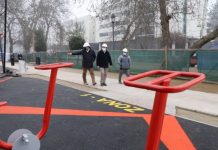 “Gimnasio al aire libre” en últimas fases de ejecución para disfrute de los talquinos