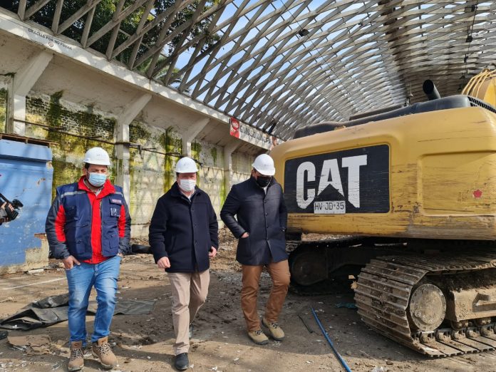 Inicio obras preliminares a Mercado Provisorio 03