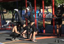 Municipalidad de Talca entrega “gimnasio al aire libre” en extremo poniente de la Alameda