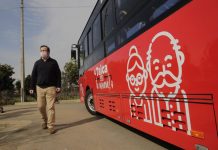 Talca pone a disposición de los electores los ochos buses eléctricos municipales gratuitos para este domingo