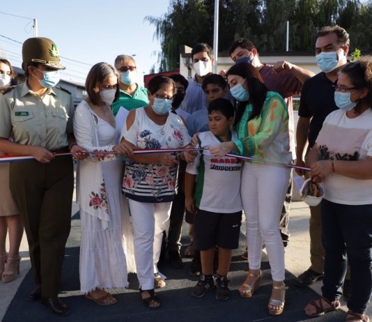 Municipalidad de Talca inauguró sede social y plaza en villa Santa Marta