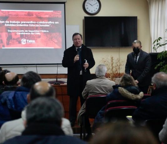 Alcalde de Talca da a conocer Plan Integral de Seguridad Escolar