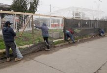 Personal municipal realiza cierre perimetral de obras de “El Trencito” y proyecto será relicitado