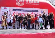“Alameda para Todos” conmemoró el Día de la Juventud con masiva participación y llamativo concurso de Cosplay en Talca
