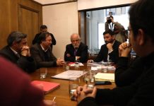 Alcalde de Talca coordina con Minvu avance en la regeneración del casco histórico y en parque en cerro La Virgen