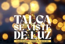 TALCA SE VESTIRÁ DE LUZ PARA ESPERAR LA NAVIDAD