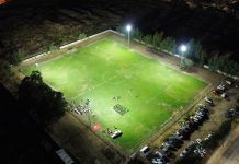 Luminarias para cancha del Club Sudamérica son una realidad gracias a proyecto ejecutado por la Municipalidad de Talca y el Gobierno Regional del Maule