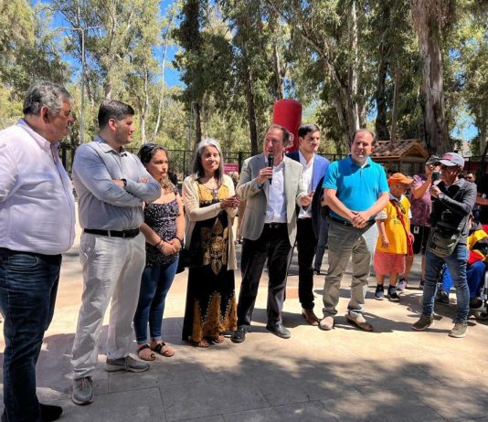 Alcalde Juan Carlos Díaz encabezó la reapertura del Parque Río Claro para toda la comunidad
