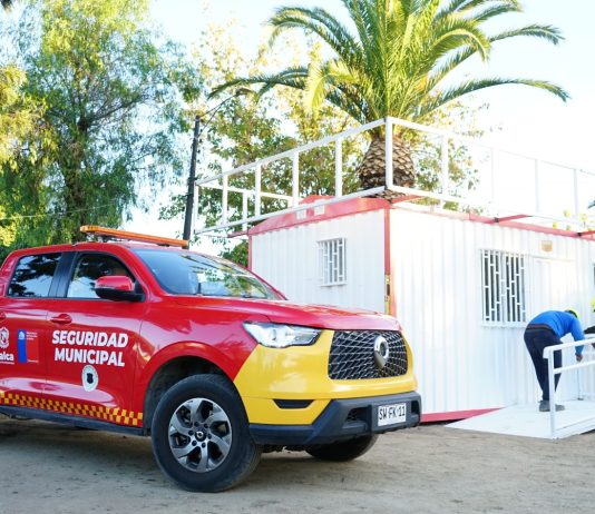 Alcalde Juan Carlos Díaz destacó el inicio de instalación de seis nuevas oficinas municipales de seguridad