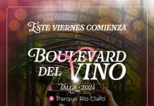 Mañana comienza el Boulevard del Vino 2024 en Talca