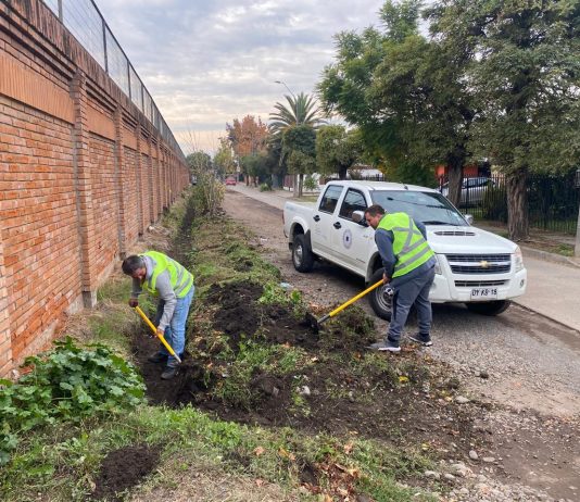 Municipalidad de Talca despliega amplio operativo previo a las lluvias de fin de semana