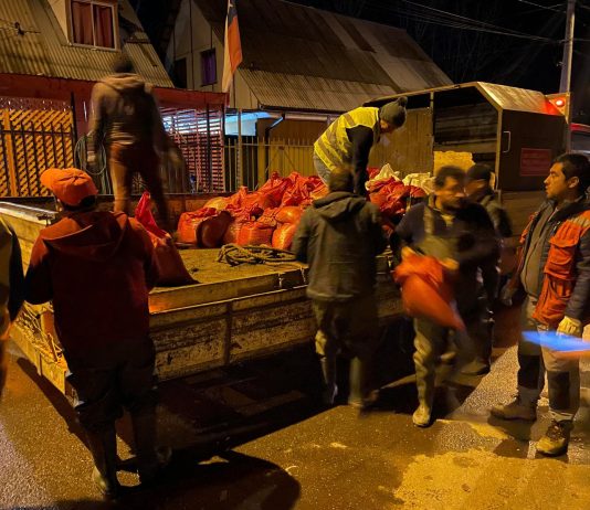 Municipalidad de Talca desplegó operativo de ayuda preventiva ante anuncio de lluvias