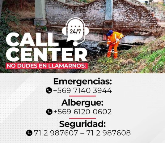 Municipalidad de Talca dispuso de Call Center con atención 24/7 como medida del Plan de Invierno